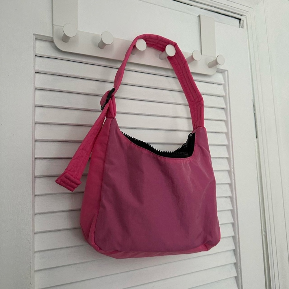 Azelea Pink Mini Nylon Shoulder Bag